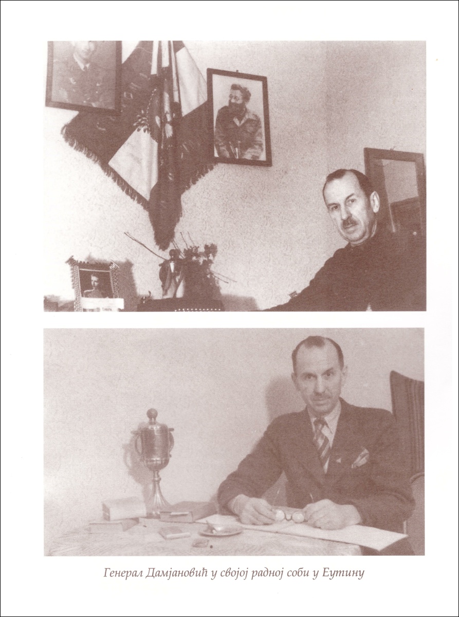 Генерал Дамјановић у својој радној соби у Еутину-Немачка